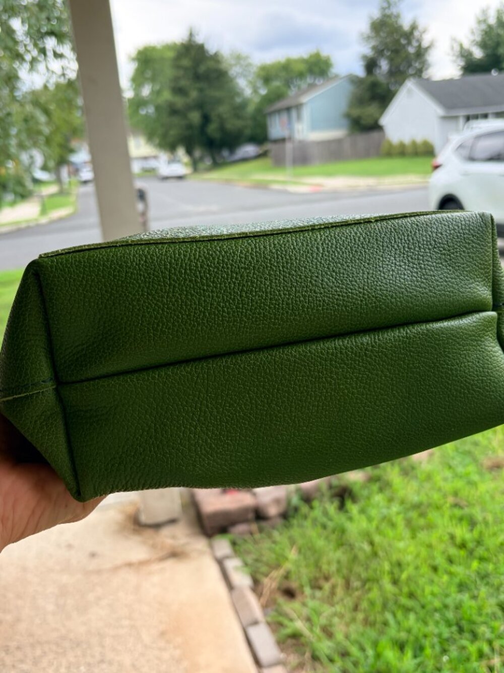 Portland Leather Goods mini crossbody mantis green - Picture 5 of 5